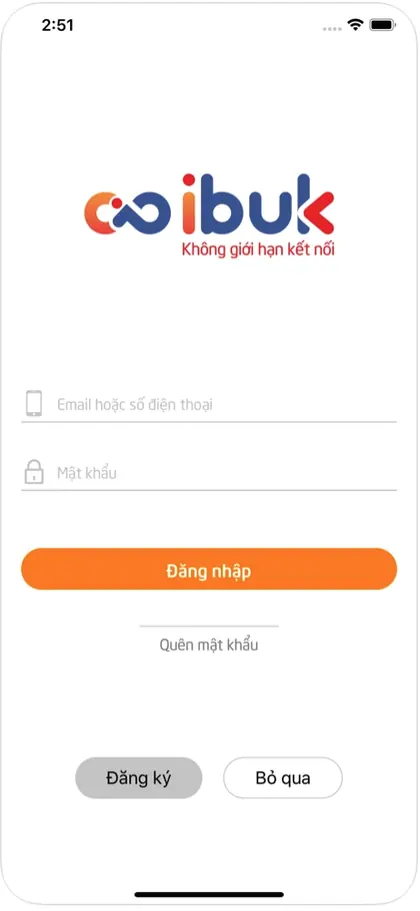 iBUK screen